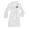 LSU OFFICIAL Collegiate Men's L/XL Silk Touch Bath Robe
