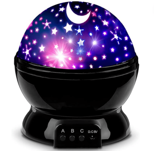 Dream Rotating Projection Lamp MOKOQI Star Projector Night Lights for Kids;  Birthday Gifts for 1-4-6-14 Year Old Girl Boy Kids Bedroom;  Glow in The