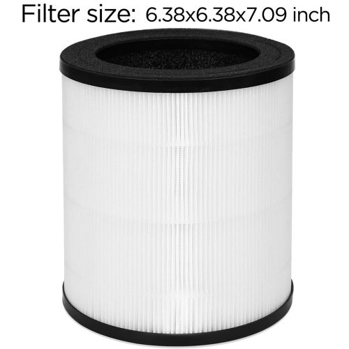 MOOKA Air Purifiers for Home Large Room 1095ft¬≤, H13 HEPA Air Purifiers for Pets Remove Dust Smoke, Air Cleaner for Bedroom Office Kitchen Living Roo