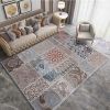 1pc Vintage Carpet; Living Room Bedroom Bedside Decor; Boho Floor Mat; Sofa Tea Table Blanket
