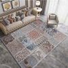 1pc Vintage Carpet; Living Room Bedroom Bedside Decor; Boho Floor Mat; Sofa Tea Table Blanket
